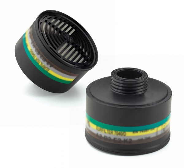 STEELPRO standard screw on filters for 'ANDROMEDA' full face mask